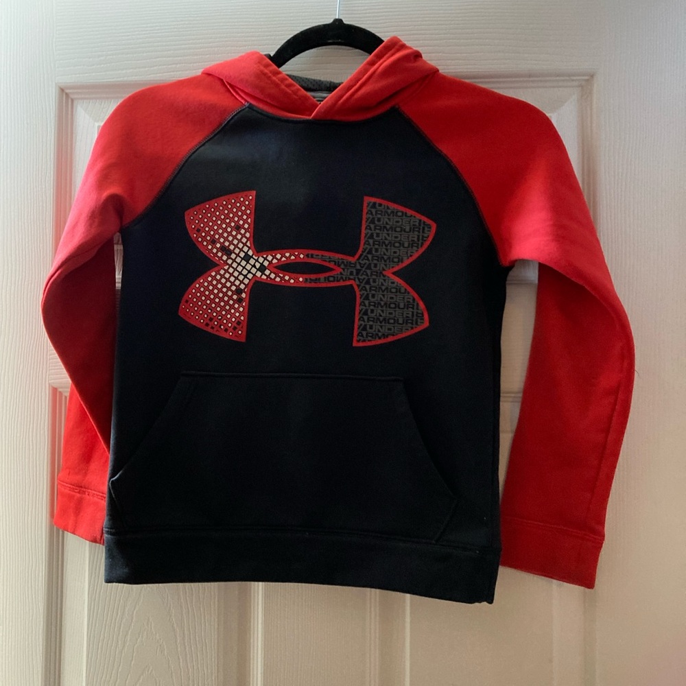 Boys UA hooded sweatshirt YXS